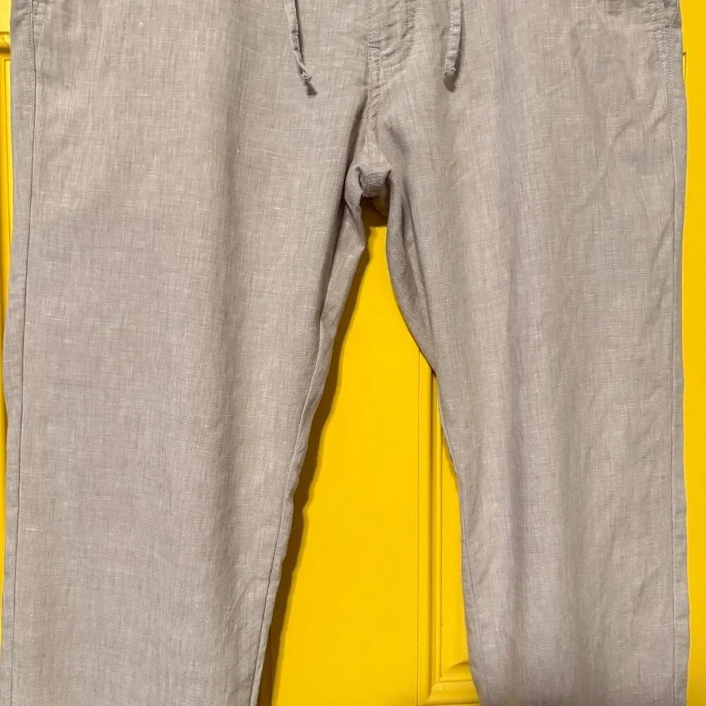 J.S. A. Bank Pants Reserve Linen (72%) Blend‎ Luxury SZ *36 x 20 Tailored Fit